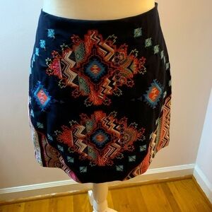 Blue Rain mini skirt, size M
